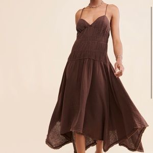 Verbena midi dress free people